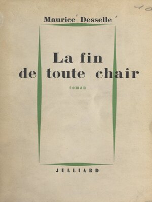 cover image of La fin de toute chair